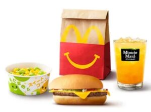 マクドナルド「チーズバーガーハッピーセット」