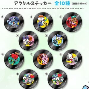 くら寿司、BT21のびっくらぽん「アクリルステッカー」2025年10月